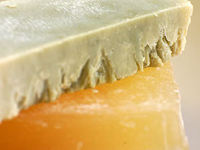 Olive and cold-pressed Caurnie natural soaps